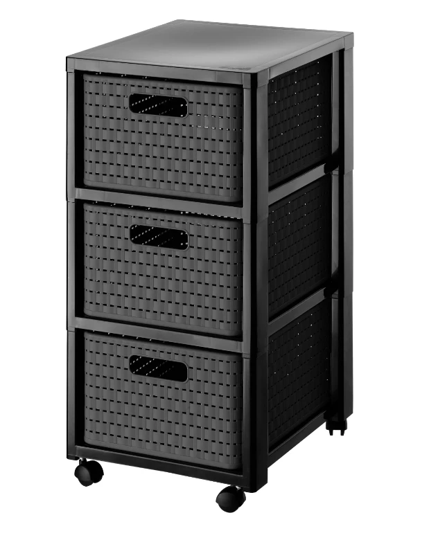 Rotho Country Ladesysteem - 3x18L - Antraciet