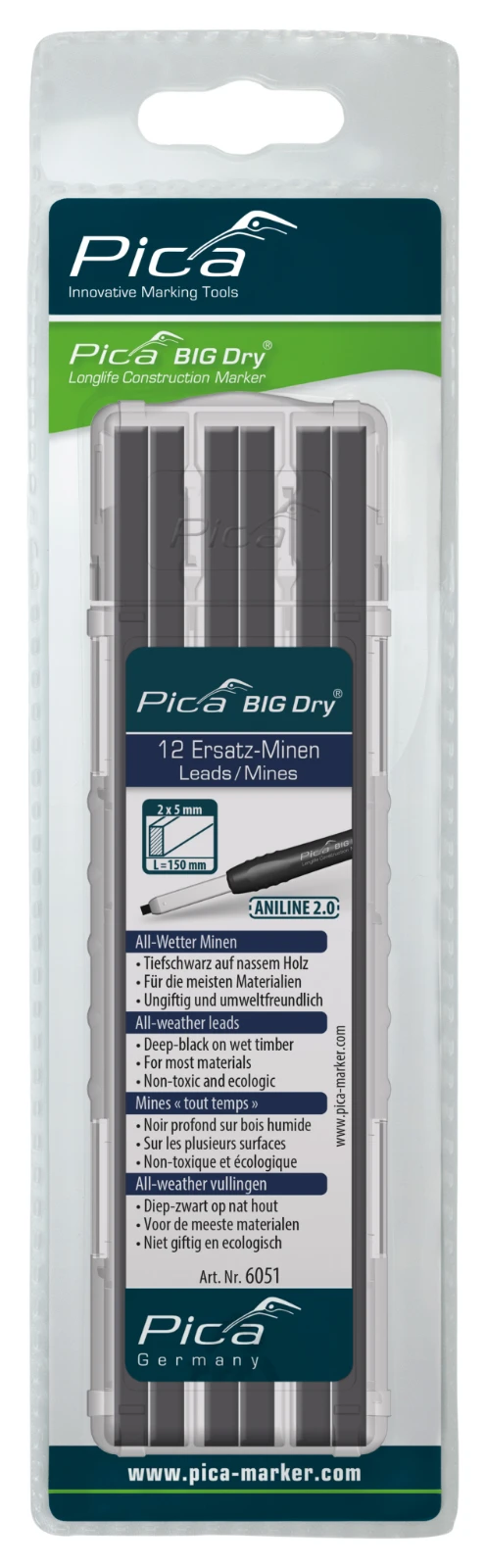 Pica Navulling markeerpotlood BIG Dry
