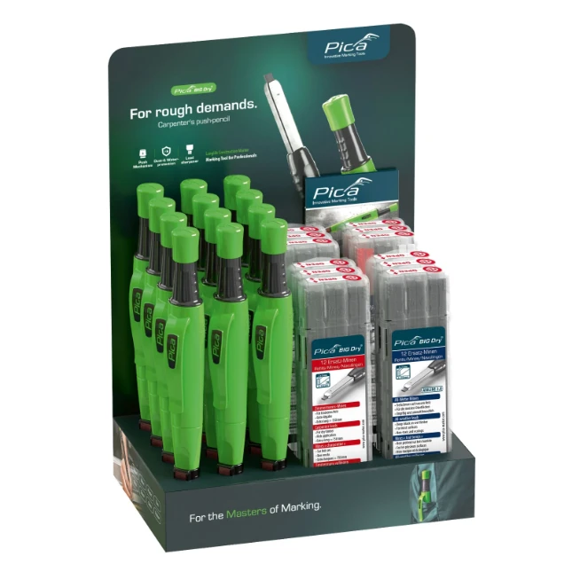 Pica Display markeerpotlood assortiment BIG Dry