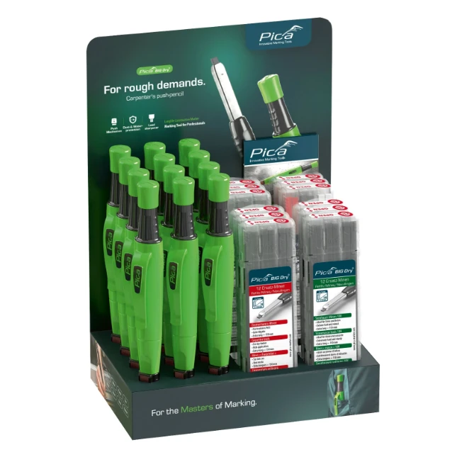 Pica Display markeerpotlood assortiment BIG Dry