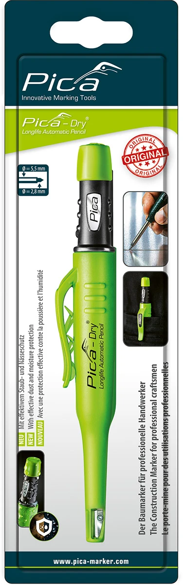 Pica Dry 3030 Markeerpotlood grafiet (blister)