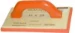 Skandia Schuurbord 28x14 cm - oranje spons