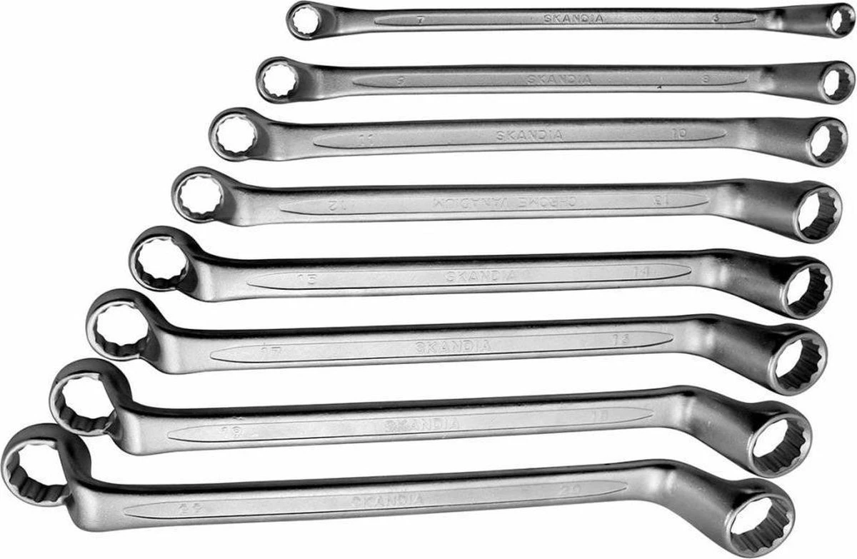 Skandia Ringsleutelset 6-22 mm 8-delig