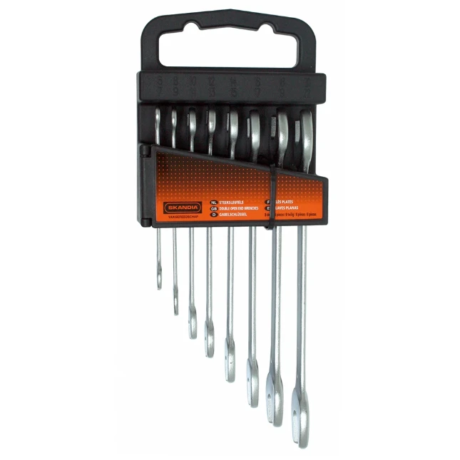 Skandia Steeksleutelset 6-22 mm 8-delig