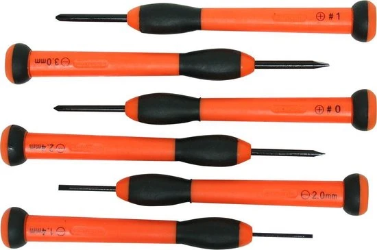 Skandia Schroevendraaierset Precisie Mini 6-delig