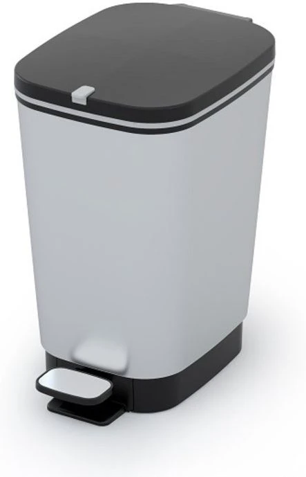 Kis Chic Bin Pedaalemmer - 10L - zilver