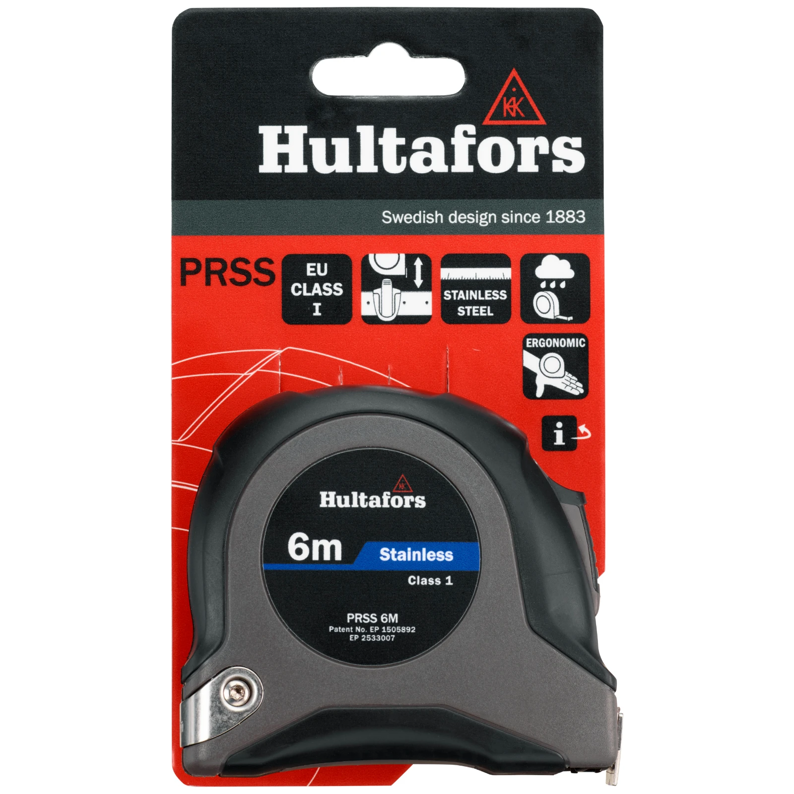 Hultafors Rolbandmaat PRSS 6m