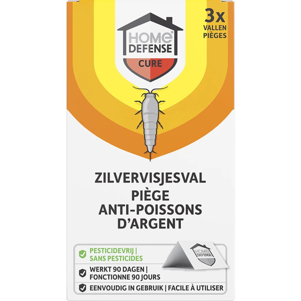 Home Defense Zilvervisjesval (3 stuks)