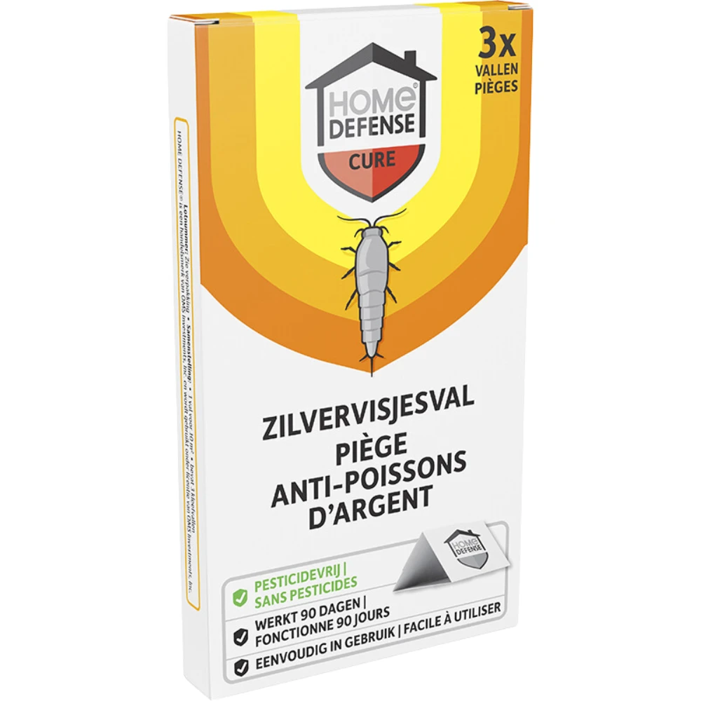 Home Defense Zilvervisjesval (3 stuks)