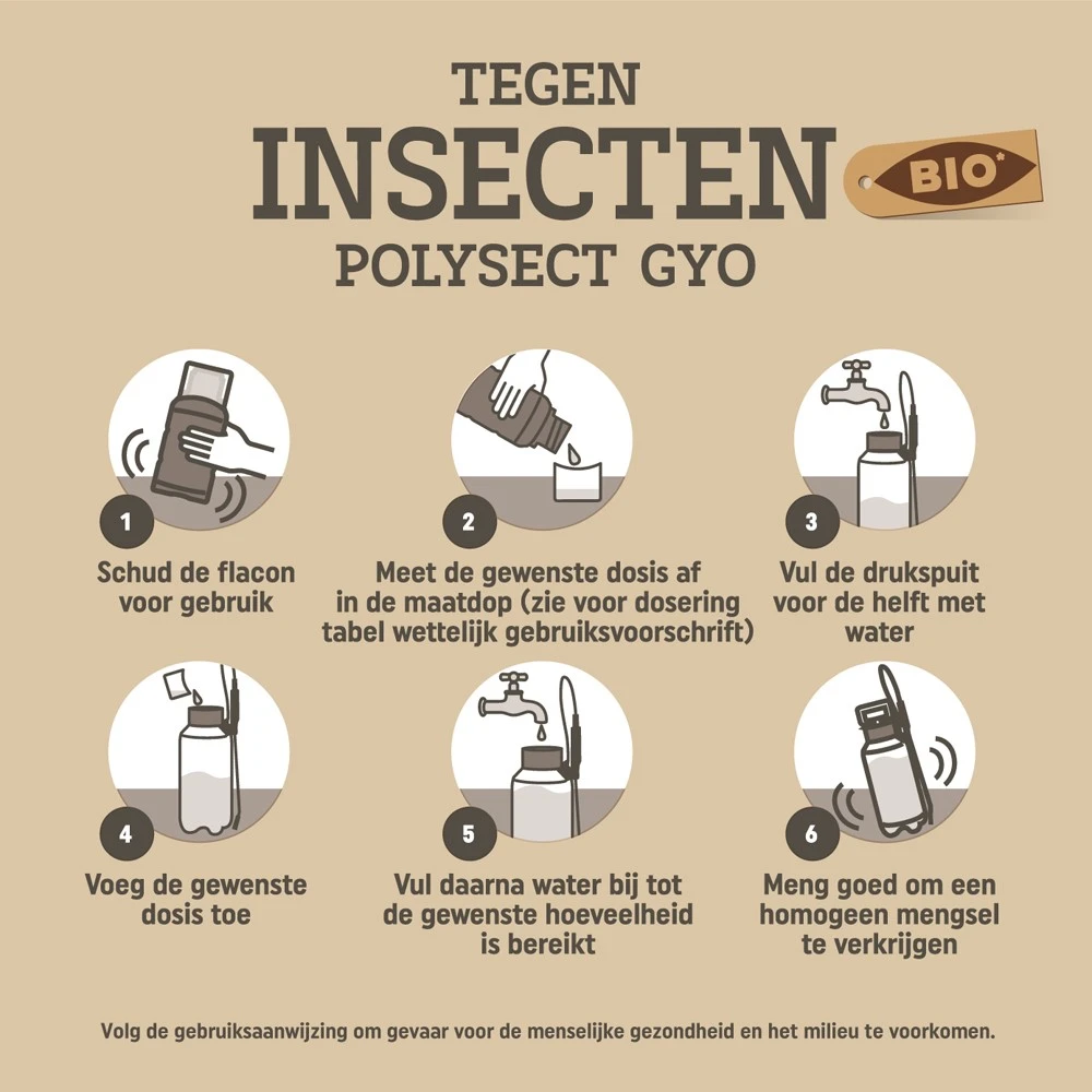 Pokon Bio Tegen Insecten Polysect GYO Concentraat 225ml