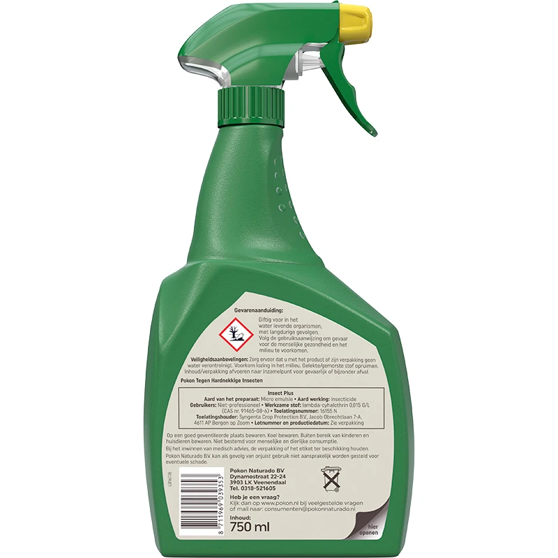 Pokon Tegen Hardnekkige Insecten Spray 750ml
