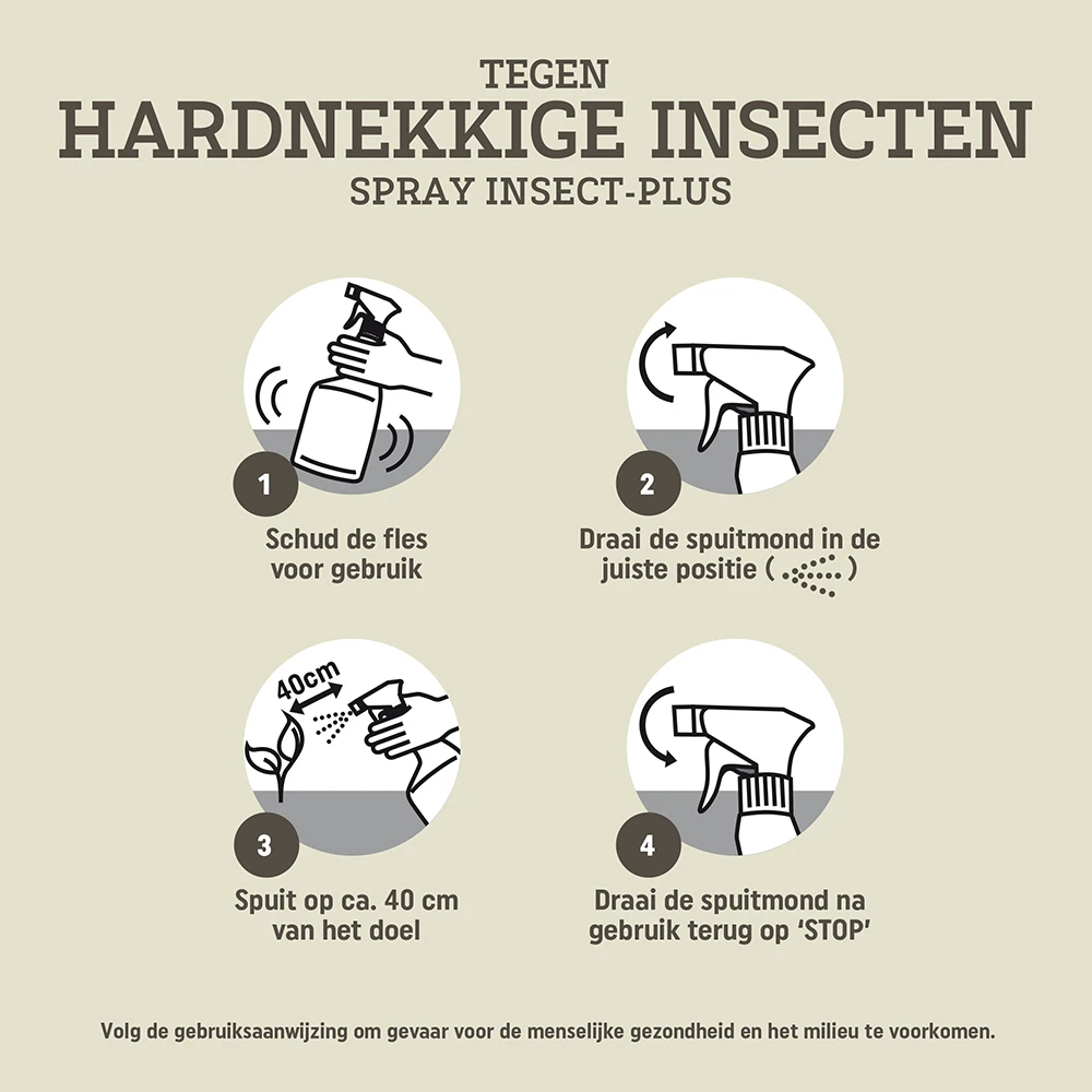 Pokon Tegen Hardnekkige Insecten Spray 750ml