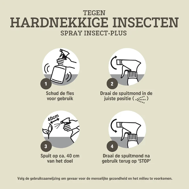 Pokon Tegen Hardnekkige Insecten Spray 750ml