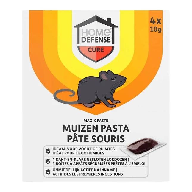 HOME DEFENSE Home Defense Muizenlokdoos Magik Paste