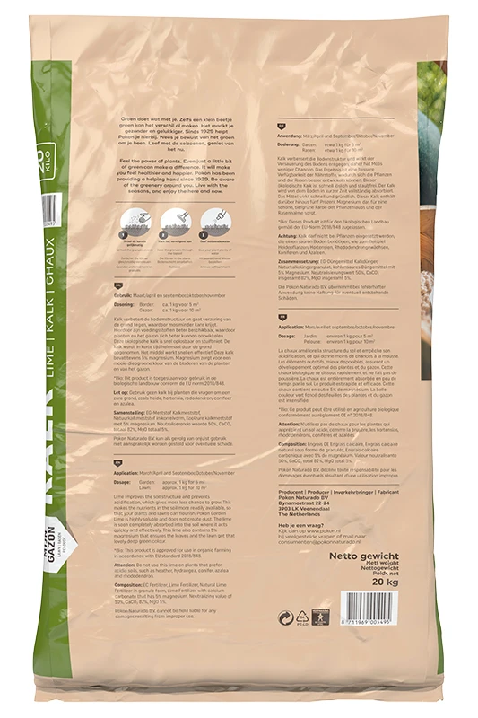 Pokon Bio Kalk 20kg