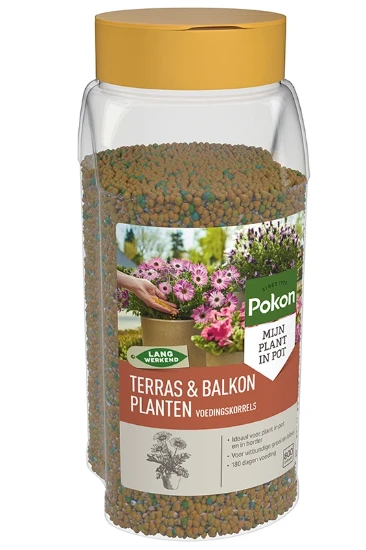 Pokon Terras & Balkon Planten Voedingskorrels 800 gram