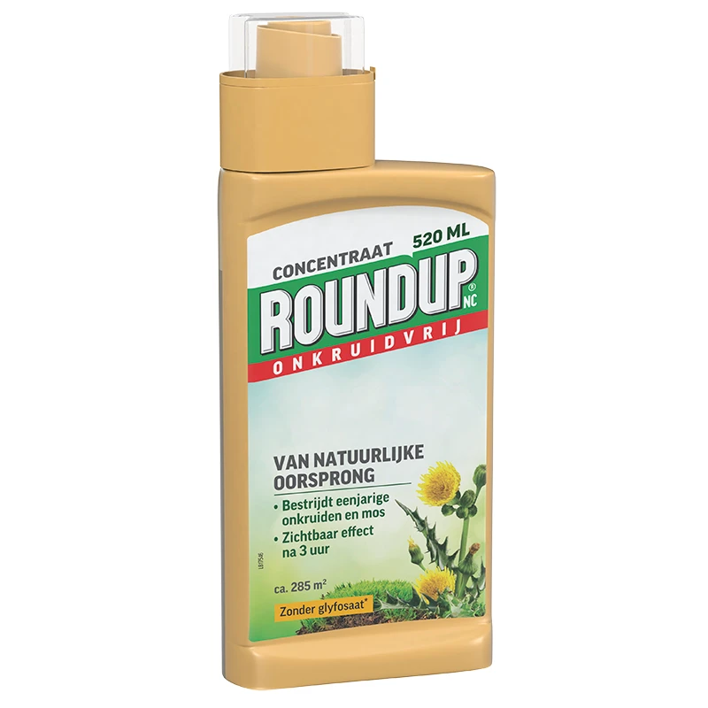 ROUNDUP Natuurlijk Onkruidvrij Concentraat 520 ml 285m²