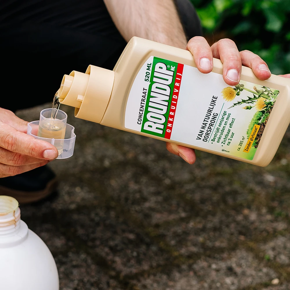 ROUNDUP Natuurlijk Onkruidvrij Concentraat 520 ml 285m²