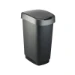 Rotho Twist Afvalbak - 50L - zwart/grijs
