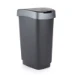 Rotho Twist Afvalbak - 25L - zwart/grijs