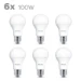 Philips LED Lamp Classic 100W A60 E27 WW 230V FR ND 6CT/4 (6 stuks)