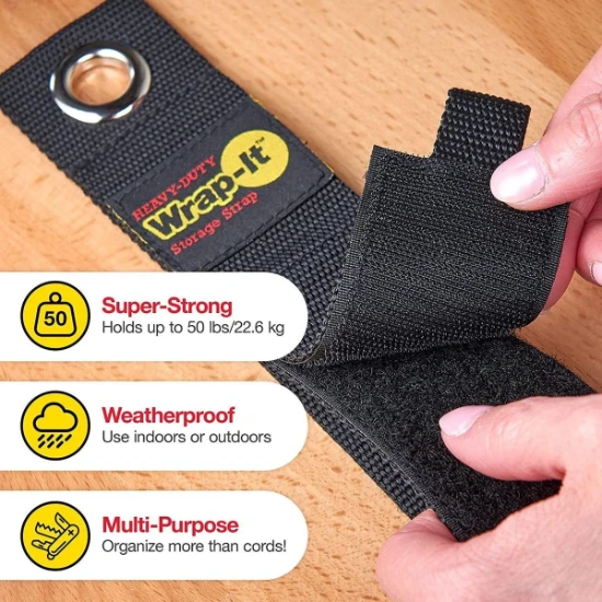 Wrap it Storage Strap Heavy Duty kabelbinders 33 cm - 2 stuks