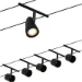 Paulmann Set Cup 5x10W zwart
