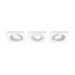 Philips SHELLBARK recessed white 3x4.5W SELV