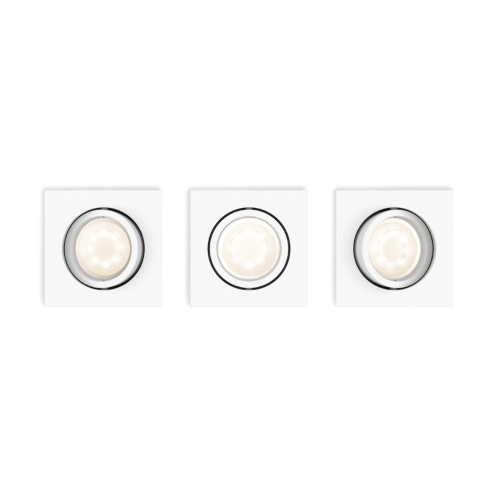 Philips SHELLBARK recessed white 3x4.5W SELV
