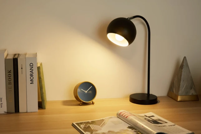 Pauleen True Love Bureaulamp - zwart