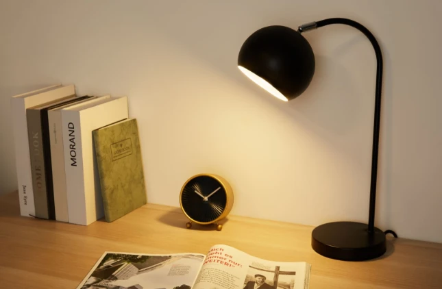 Pauleen True Love Bureaulamp - zwart