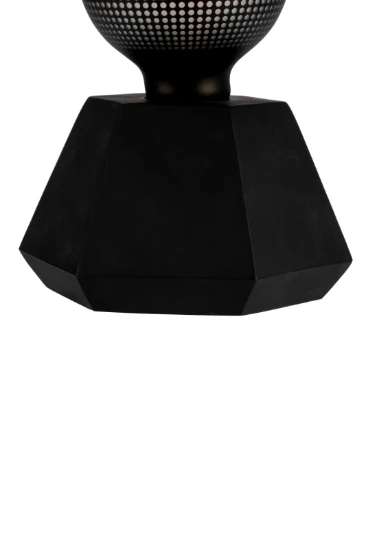 Pauleen Black Flare Tafellamp - 2xAA - zwart