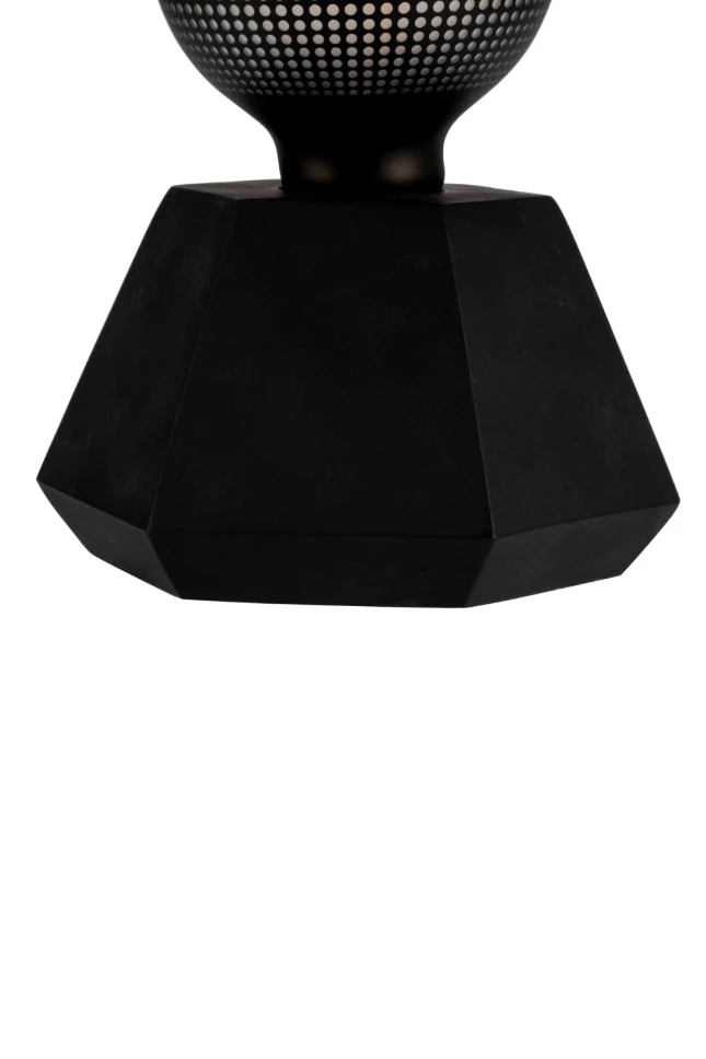 Pauleen Black Flare Tafellamp - 2xAA - zwart