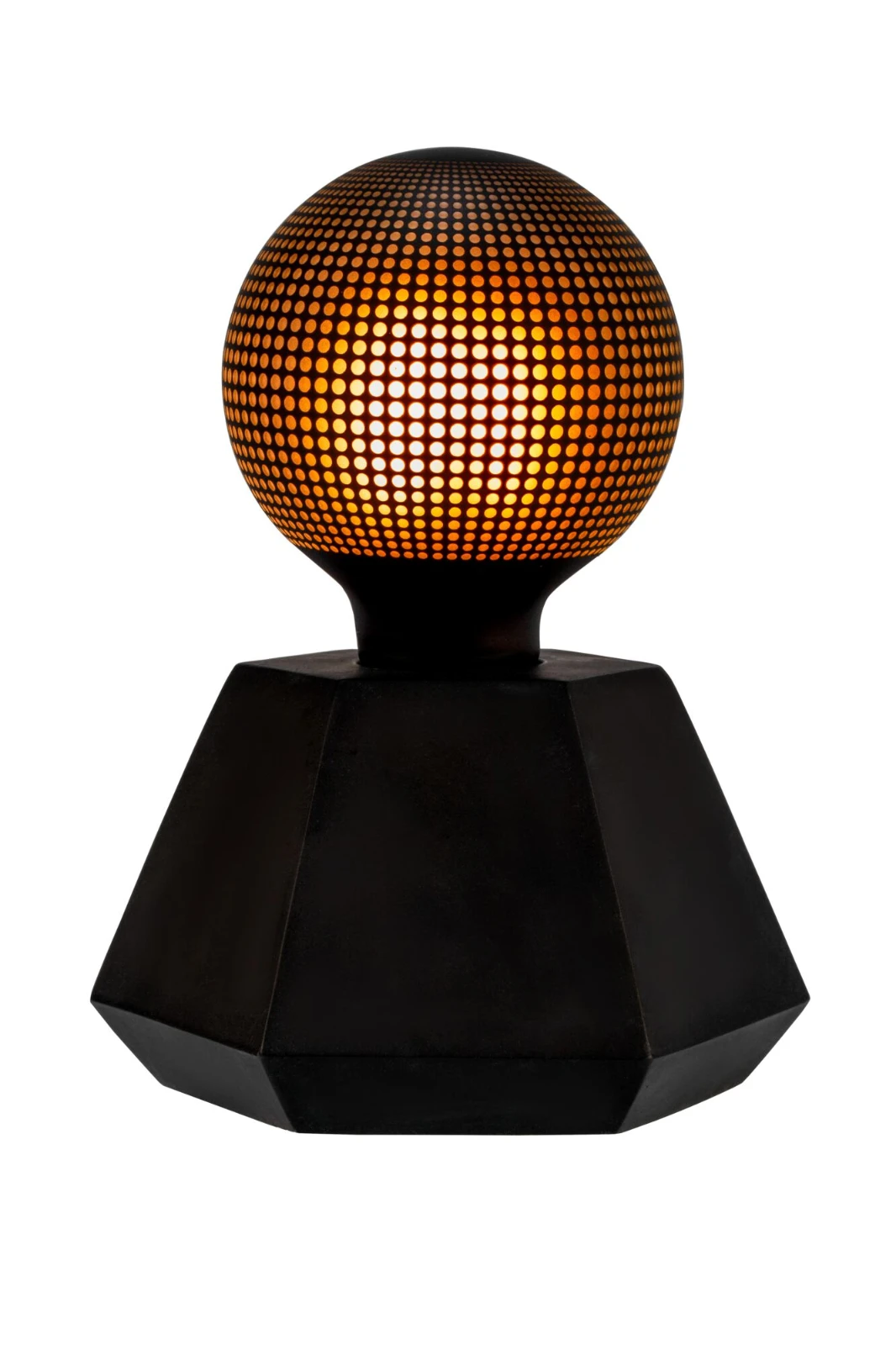 Pauleen Black Flare Tafellamp - 2xAA - zwart