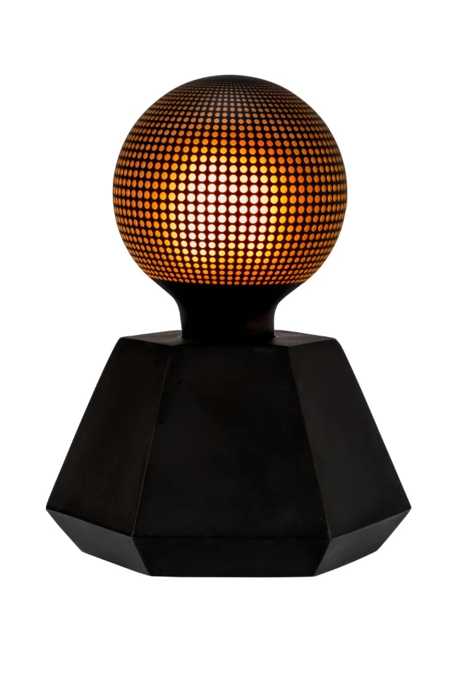 Pauleen Black Flare Tafellamp - 2xAA - zwart
