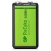 GP Oplaadbare 9V batterij 200mAh ReCyko (1 stuk)