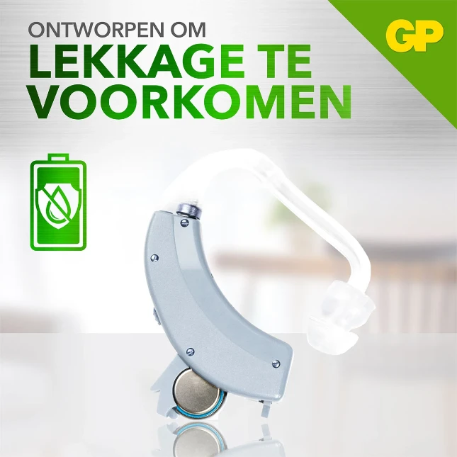 GP ZA13 Hoortoestelbatterij (6 stuks)