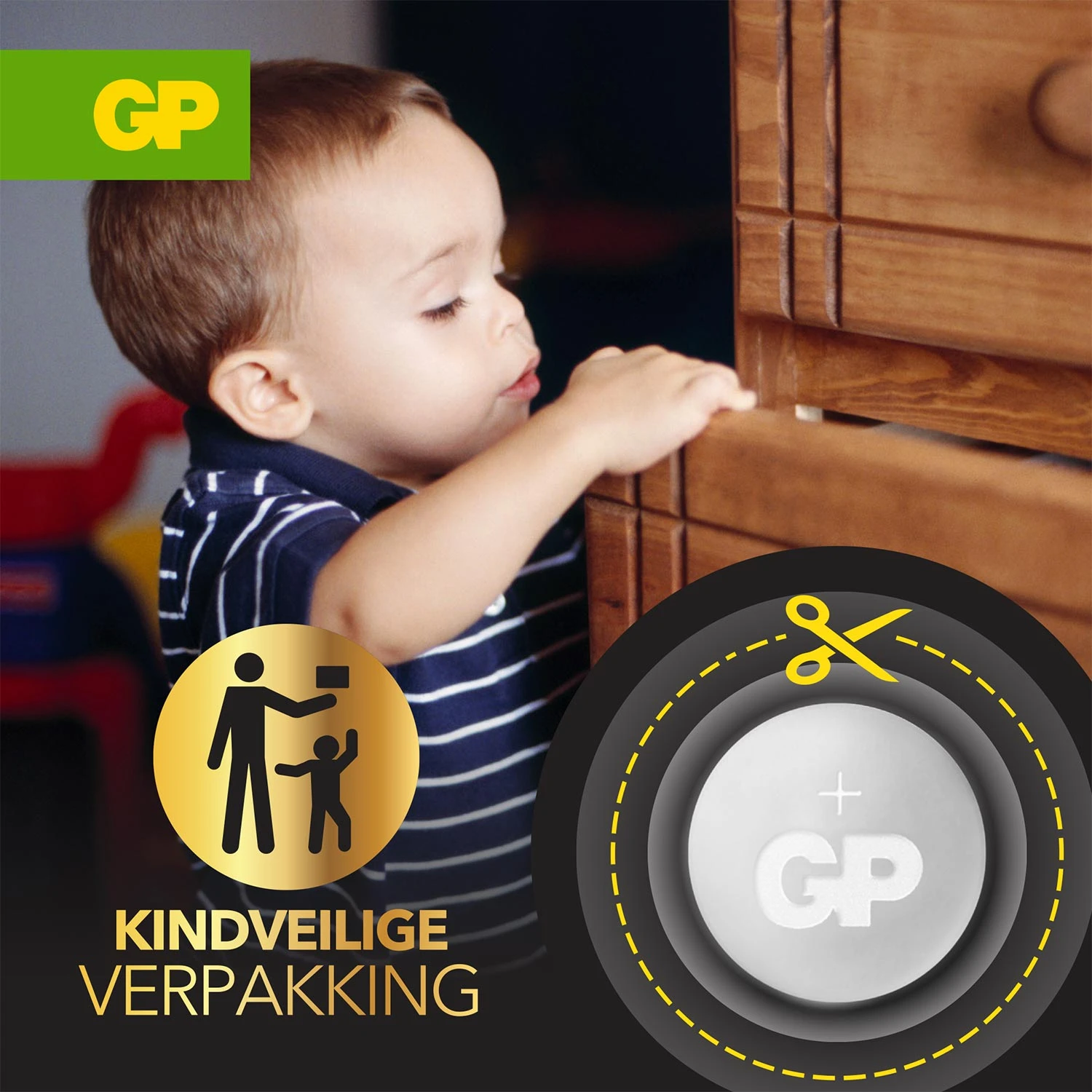GP CR2354 Lithium knoopcel 3V (1 stuk)