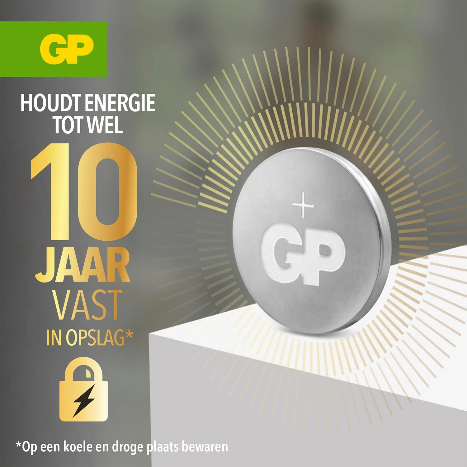 GP CR2330 Lithium knoopcel 3V (1 stuk)