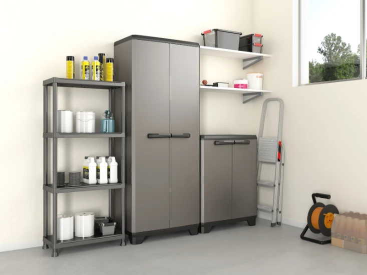 Keter Stelling Plus, kunststof, 4 legborden, 60cm