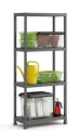 Keter Stelling Plus, kunststof, 4 legborden, 60cm