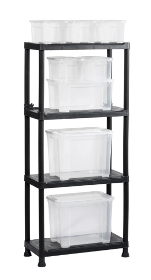Keter Stelling Plus, kunststof, 4 legborden, 60cm