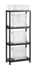 Keter Stelling Plus, kunststof, 4 legborden, 60cm