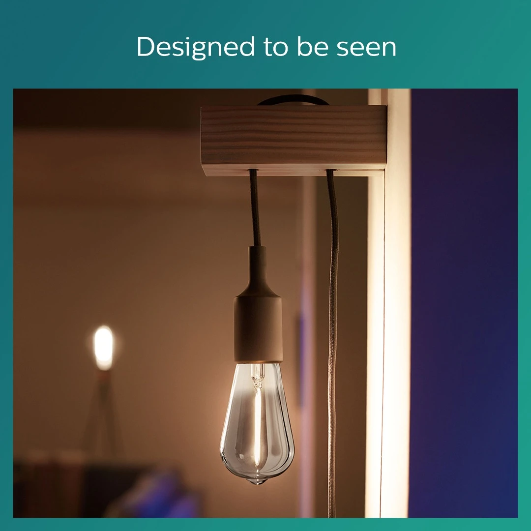 Philips LED Filament Modern 15W E27 ST64 smoky ND