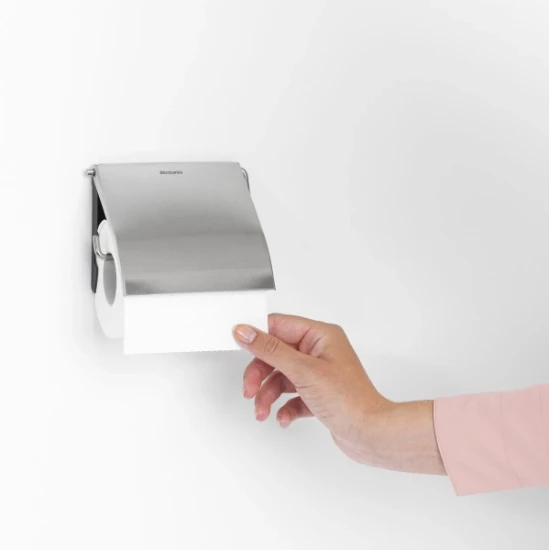 Brabantia Toiletrolhouder ReNew - matt steel