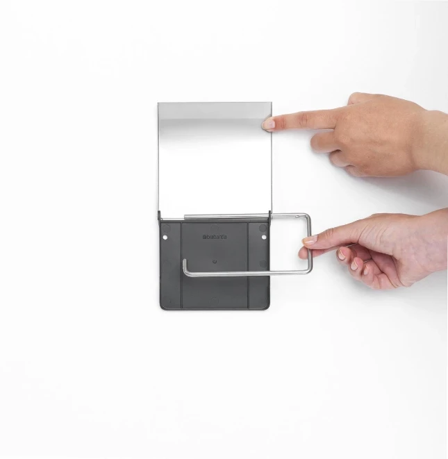 Brabantia Toiletrolhouder ReNew - matt steel
