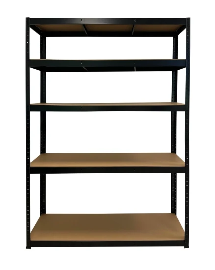 ERRO Stellingkast - 5 planken - 120cm - zwart