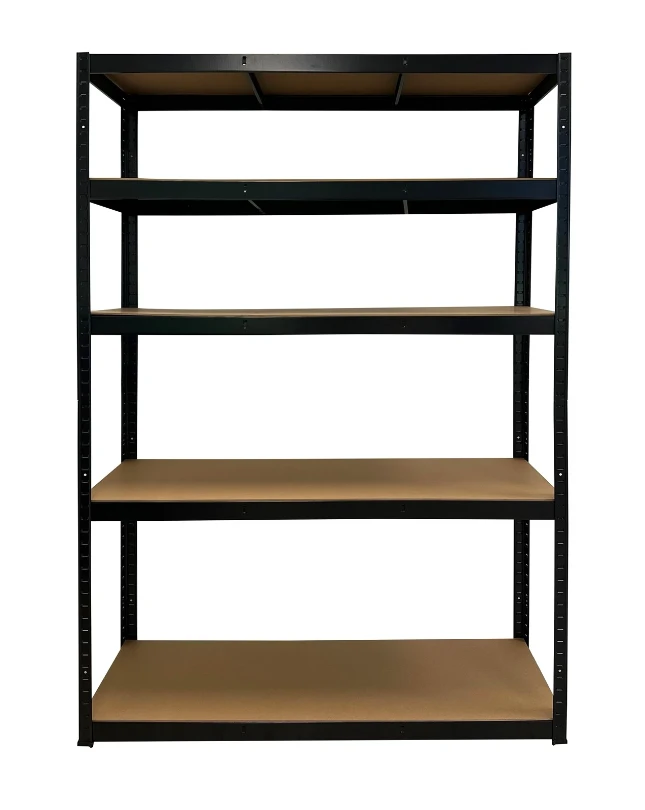 ERRO Stellingkast - 5 planken - 120cm - zwart