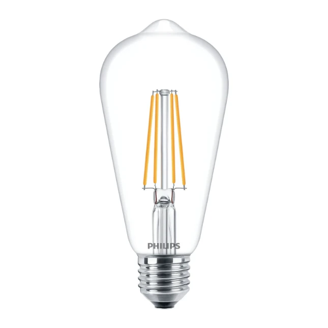 Philips LED Filament Classic 60W E27 ST64 WW CL ND