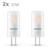 Philips LED Capsule 20W G4 WW 12V ND 2SRT12